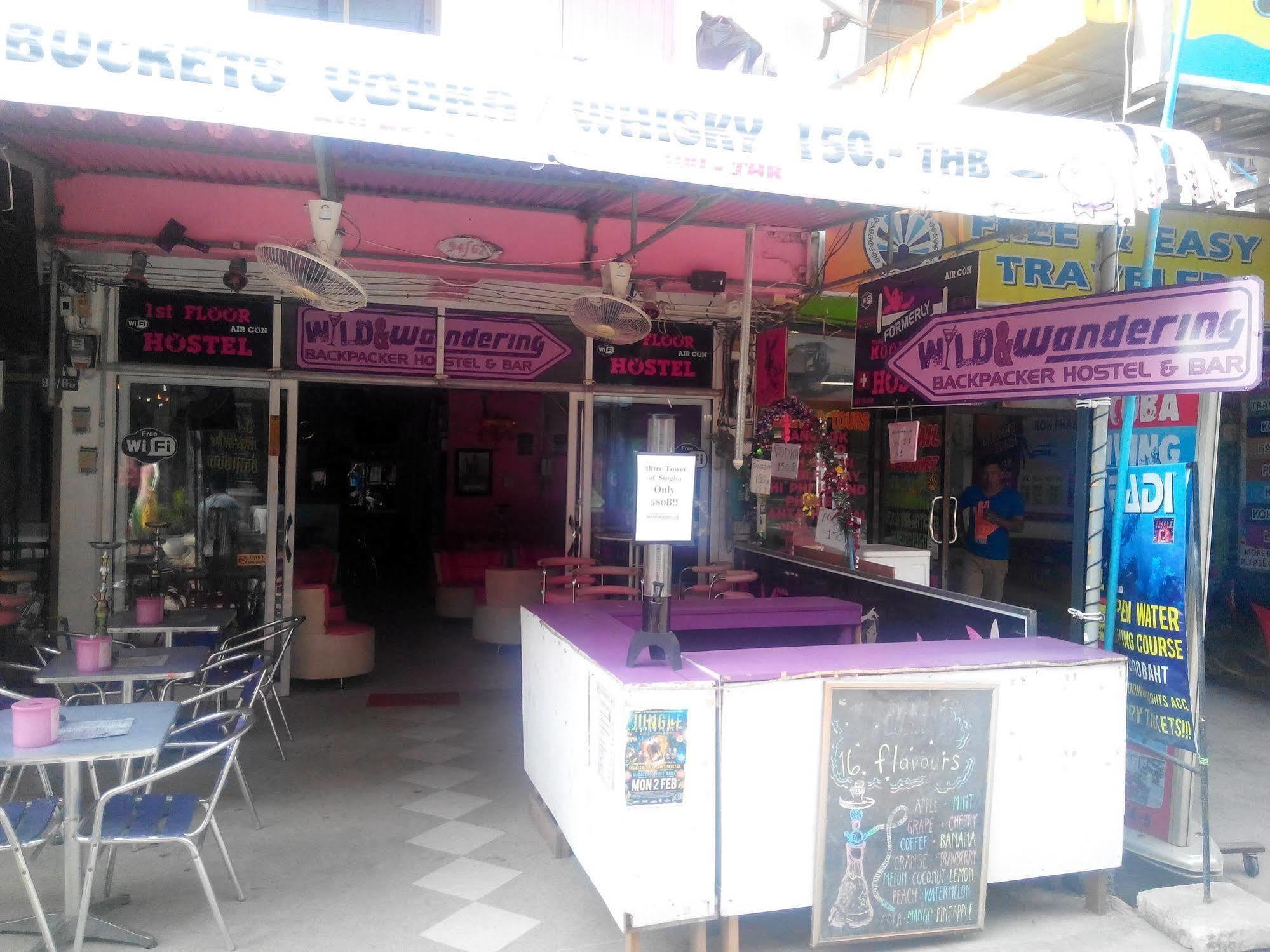 Wild & Wandering Backpacker Hostel & Bar Haad Rin Εξωτερικό φωτογραφία
